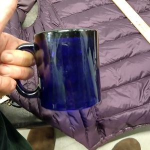 Vintage Cobalt Mug USA